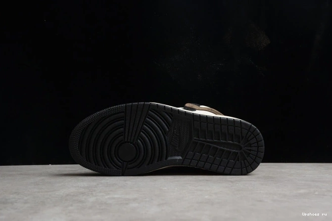High AIR 1 555088-105 Retro Mocha Jordan Dark 0828